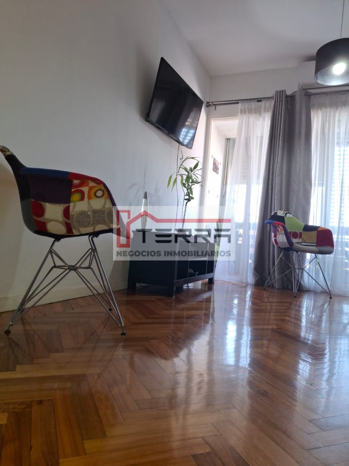 Departamento de 1 dormitorio con balcon - Sin Garage -