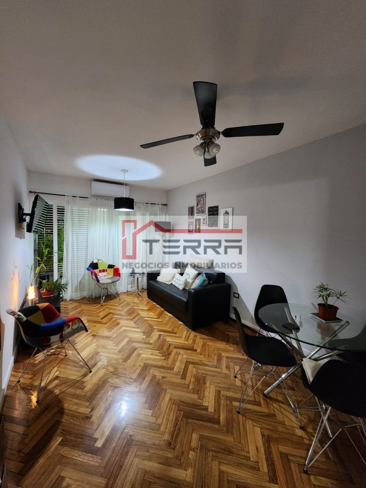 Departamento de 1 dormitorio con balcon - Sin Garage -